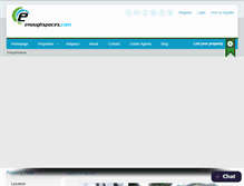 Tablet Screenshot of enoughspaces.com